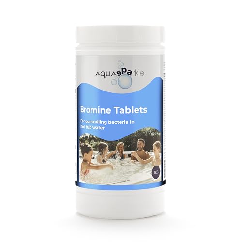 AQUASPARKLE Hot Tub & Spa Bromine Tablets 1kg - Spa & Hot Tub Sanitiser