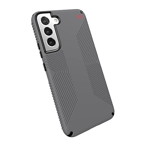 Étui Speck Presidio2 Grip SA-1090 gris graphite noir et rouge pour smartphone