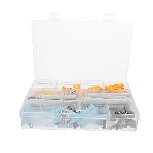 ARTIBETTER 200pcs Screw Anchors Drywall Mounting Kit Self-Tapping Wall Anchor and Screw Set