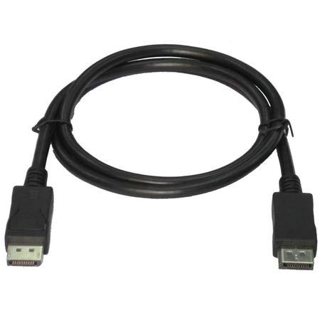 Gigaware DISPLAYPORT to DISPLAYPORT 1.2 – Cable 6 Feet (1.82M), 4K Ultra HD, Full HD 1080P, 3D