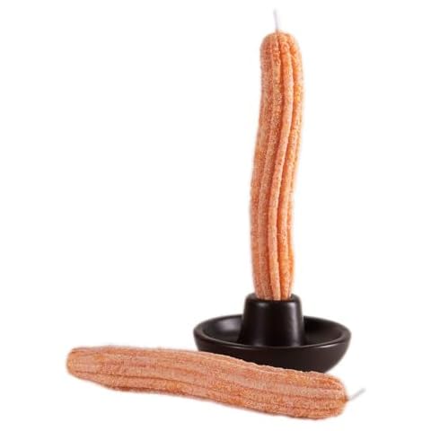 Churros Taper Scented Candles Set for Home Decoration Crafts Arts(2pcs/Pack) Cover