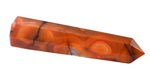 Image of Carnelian Crystal Tower Obelisk Point For Chakra