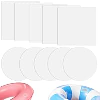 10PCS Air Mattress aufblasbares Flicken-Reparaturset, Luftmatratzen-Flicken-Set, robustes Luftmatratzen-Flicken, wasserdichtes, selbstklebendes Luftmatratzen-Reparaturset, flickzeug luftmatratze
