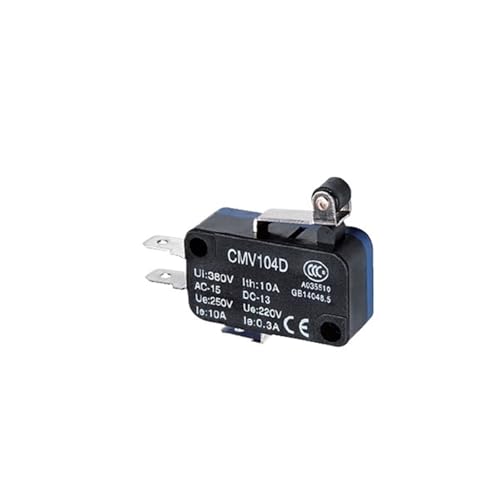 Petit interrupteur CMV104D avec contact argenté pour circuit électrique - 1 pièce