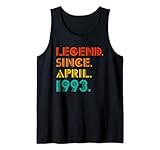 Photo Gallery legend since april 1993 retro year of birth vintage birthday canotta Photo Gallery legend since april 1993 retro year of birth vintage birthday canotta