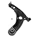 Detroit Axle - Front 2pc Control Arms for 2008-2014 Scion xD 2012-2019 Toyota Prius C 2006-2018 Yaris, 2 Lower Control Arms w/Ball Joints Assembly Set Replacement
