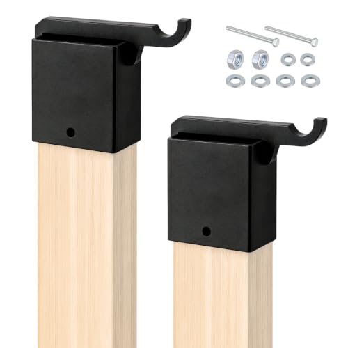 Image of 2 Pack 2 inch x 4 inch Target Hanger Brackets for Steel Shooting Targets
