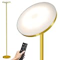 SUNMORY Floor Lamps for Living Room, 32W/3000LM Super Bright LED Floor Lamp with Remote Control, 69" Tall Standing Lamp with Stepless Dimmable, Modern Torchiere Corner Lamp for Bedroom, Office