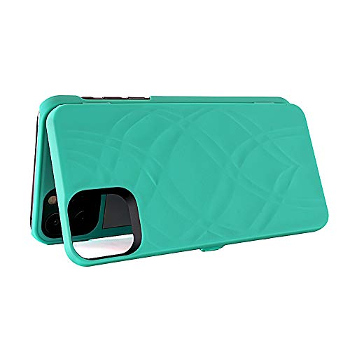 W7ETBEN iPhone 11 Pro Max Case,Hidden Back Mirror Wallet Case with Stand Feature and Card Holder for Apple iPhone 11 Pro Max (2019) 6.5 inch (Teal) - Image 4
