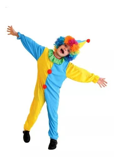 Image of joker dress for kids Clown fancy dress Costume, Halloween Joker Costumes Children circus clown Cosplay Kids
