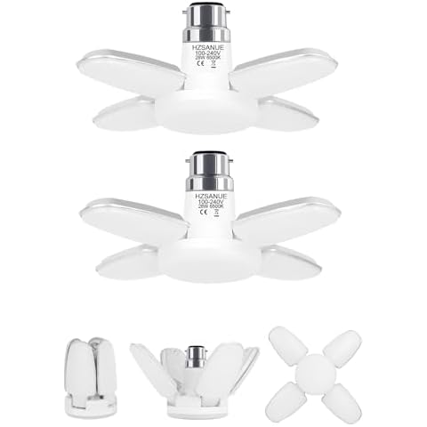 HZSANUE Lampe Garage LED 28W Cover