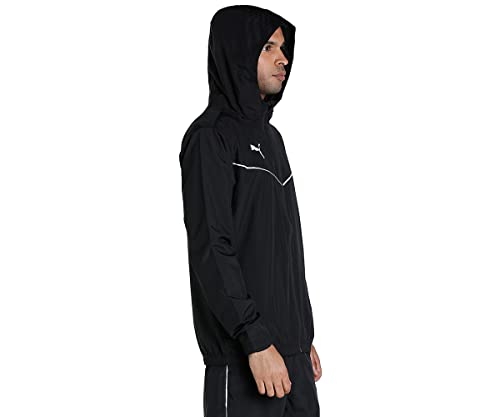 Foto von Puma Herren teamRISE All Weather Jacket Trainingsjacke, Black White, L