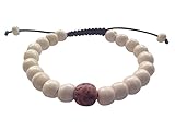 Tibetan Mala Yak Bone Wrist Mala Bracelet for Meditation (Bodhi seed)