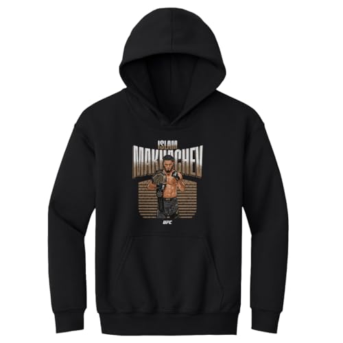 500 LEVEL Islam Makhachev UFC Youth Hoodie Sweatshirt - Islam Makhachev Champion Pose