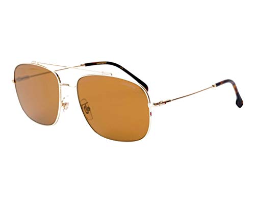 Carrera 182/F/S Sunglasses CA182FS-0J5G-K1-6017 - Gold Frame, Brown Gold Sp Lenses, Lens Diameter
