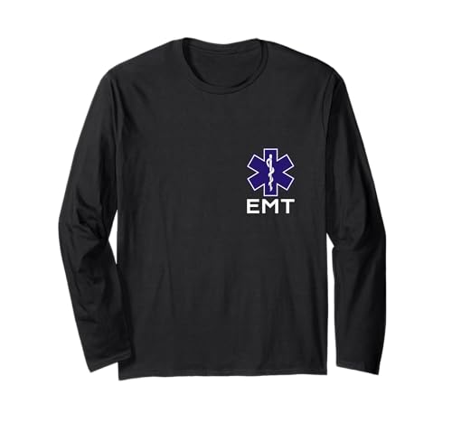 EMT Uniforme Técnico Médico de Emergencia Estrella de la Vida el Manga Larga