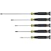 Precision Electronic Screwdriver Set with (4) Flat Head and (1) Phillips Head, 5 Piece Klein Tools 85614