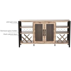 Vabches58winebarcabinetwithwinerackstoragehomebarforliquorandglassesfarmhousecoffeebarcabinetliquorcabinetbarforhomelivingroomdiningroomsideboardbuffetcabinet Urban Country Home Decor Vabches 58 wine bar cabinet with wine rack storagehome bar for liquor and glasses farmhouse coffee bar cabinet liquor cabinet bar for home living room dining room sideboard buffet cabinet urban country home decor