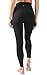 90 Degree By Reflex Super High Waist Elastic Free Ankle Legging with Side Pocket - Black - Medium
