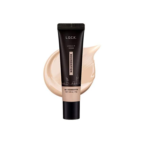 Lock-color-Lock-It-Good-Boundation-2-in-1-Multi-use-FoundationBB-Cream-Lightweight-Blends-Naturally-Flawless-Finish-105-floz30g-05-Medium-Buff Lock color, Lock It Good Boundation - 05 Medium Buff (2 in 1 Multi-use, Foundation+BB Cream), Lightweight, Blends Naturally, Flawless Finish, 1.05 fl.oz./30g (05 Medium Buff)
