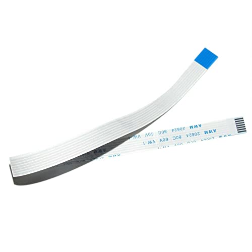 ZAHARA Botón de restablecimiento de alimentación (Cinta de Cable Flexible para Play Station 2 7 Pines, PS2 30001 39001