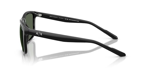 Image of Armani Exchange mens Ax4149su Universal Fit Square Sunglasses