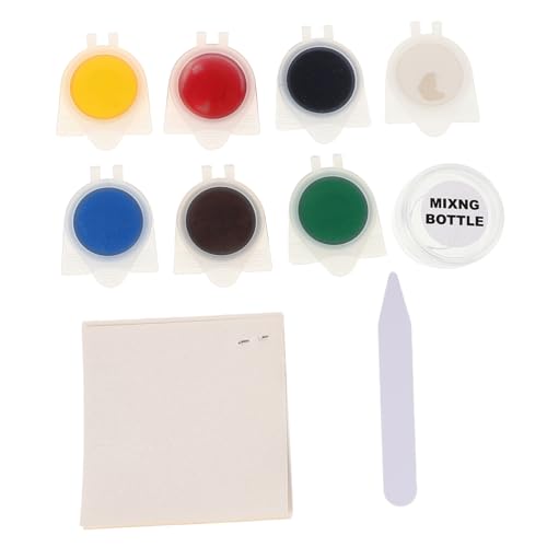 GRIRIW 1Set Vinyl Repair Kit for Car Interior and Furniture Vinyl Upholstery Restoration for Couches Chairs Jackets and More Fix Scratches Tears and Burn