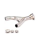 Per Z1000 Z1000SX 20102010 2011 2012 2013 2014 2015 2016 2017 2018 2019 2020 20212021 di scarico moto Modifica catalizzatore tubo centrale Elimina eliminatore tubo di scarico.
