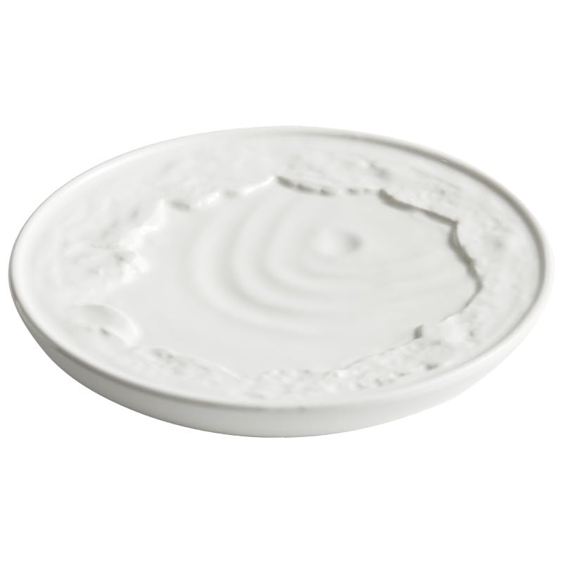 Talerze obiadowe Ceramiczna płyta izolacyjna do domu, restauracji, hotelu, zastawy stołowej, kreatywna zachodnia żywność zestaw obiadowy (S)