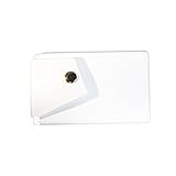 iphone card holder,Phone Card Holder, Cell Phone 3M Adhesive Stick on Wallet with Button Sticky on the Phone/Case back for iPhone,Samsung,LG,Motorola,HTC (Snow White)