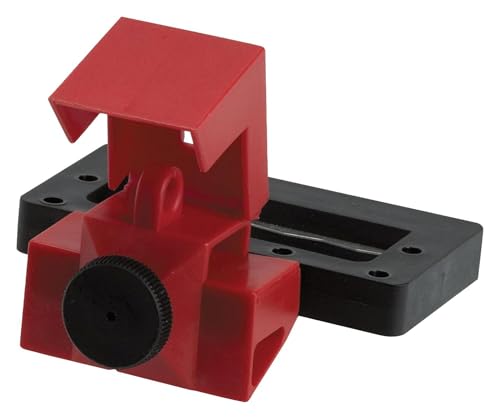 Brady 65321 Oversized Breaker Lockout (Pack of 6) , Red