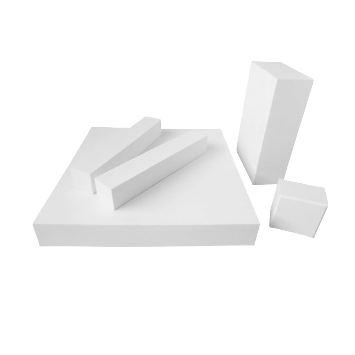 Aluminiumoxid-Keramikplatten - - 2 Stk(50x150x25mm)