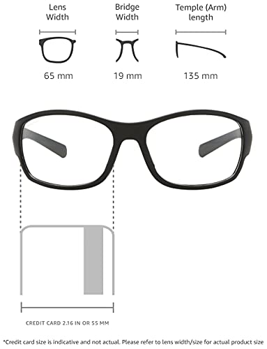 Fastrack Men's 100% UV protected White Lens Sporty Sunglasses - Image 4