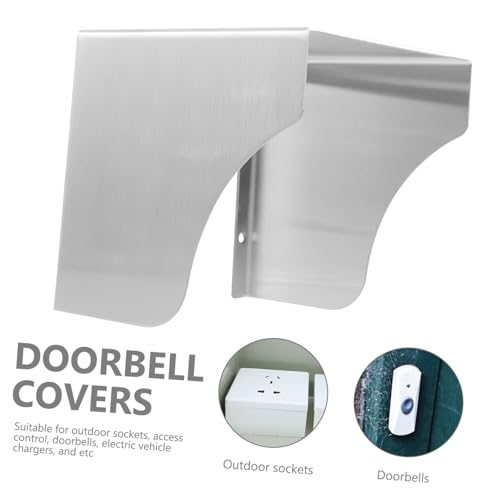 BETOOKY Concha De Campainha Sem Fio Para Máquina De Atendimento Campainha À Prova De Respingos Capa