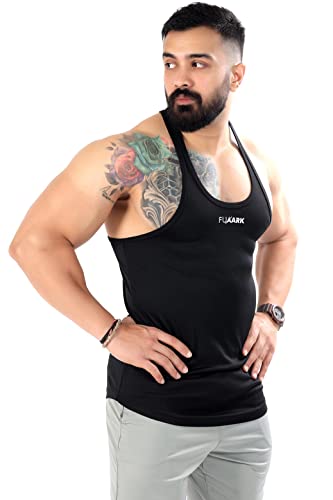 Image of FUAARK Men's Stringer Y Back Bodybuilding Gym Tank Tops