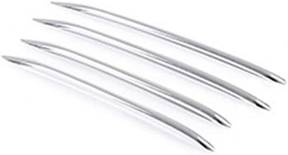 New Protective Front Fog Light Trims Compatible with Mercedes Benz C-Class W206 2022-2023 C180 C200 C220 C250 C300 C400 (Silver)