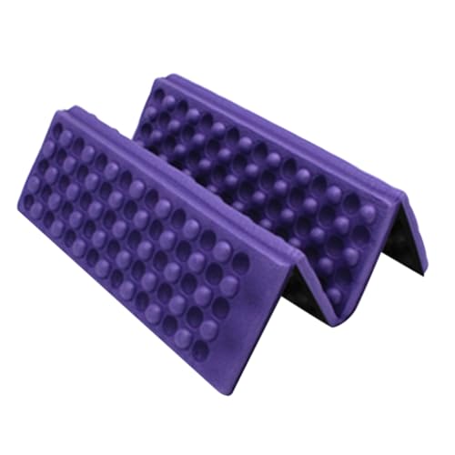 GOOHOCHY Lightweight Folding Cushion Mat for Camping Picnic and Park Use Xpe Seat Pads Purple