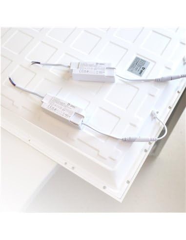 Pannello LED da incasso "Luena" (60W 6000K 4400lm) IP20 1195x295x30mm colore nichel