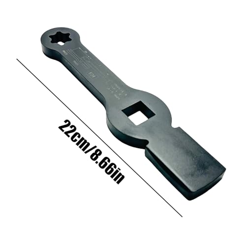 Outil à main clé à disque de frein robuste et clé à écrous pour camion - 7