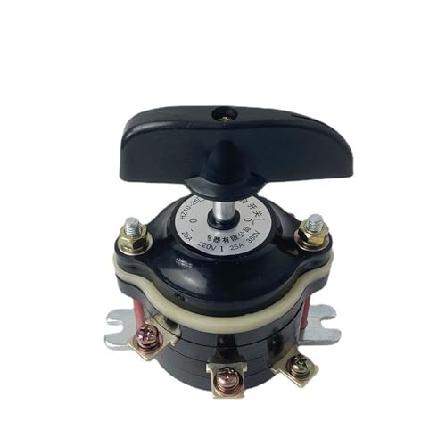 Inverseur de phase 380V HZ10-25/3 commutateur robuste 25A 6 pins pour équipement de soudure
