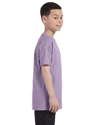 Hanes Authentic TAGLESS Kids' Cotton T-Shirt, Lavender, XS2
