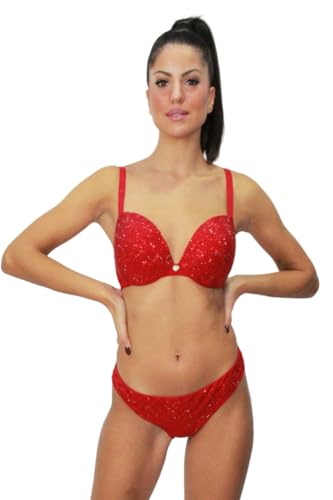 Soutien-gorge push-up TWIN SET en lingerie unie rembourrée avec détails appliqués