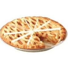 Chef Pierre Apple Lattice Pre Sliced Pie, 34 Ounce - 10 per pack -- 6 packs per case.