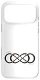 Eternity Infinity Figure Eight Lemniscate Infinity Symbol Case for iPhone 17 Pro Max