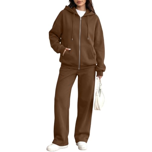 SdGgsgv Track Suits for Women Set Zip Up Jackets Joggers Pants Sweatsuit - image 4
