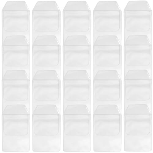 Hoement Bolsa Organizadora para Bolígrafos de Enfermería Transparente de PVC, Fácil de Usar y Transportar, Gran Capacidad, Pack de 20 Unidades para Médicos y Enfermeras