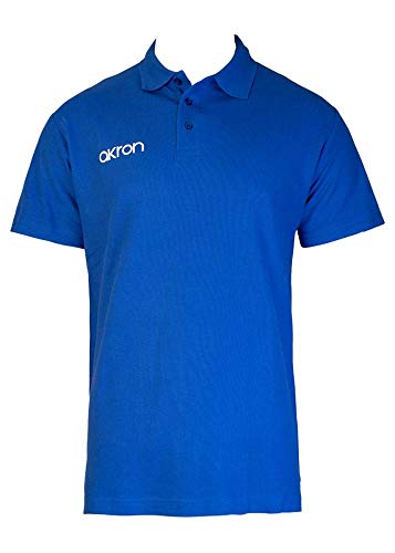 Polo bleu roi et marine Akron Junior Break taille 164 cm pour adolescent