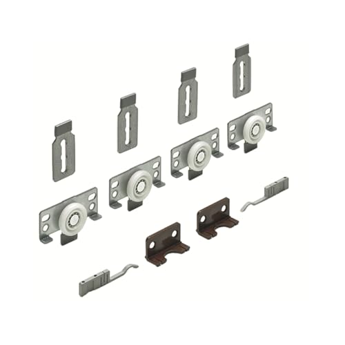 Hettich Slide Line 56 – Herrajes Escobillero, TK 40 kg, 2 puertas, 45234