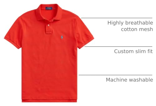 Image of POLO RALPH LAUREN Mens Custom Slim Fit Polo Shirt