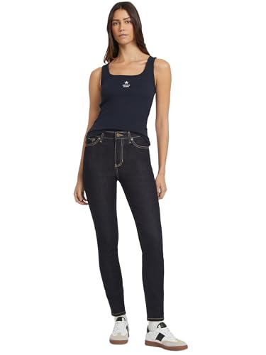 Débardeur côtelé Guess Jeans pour un look estival élégant en terrasse - 4